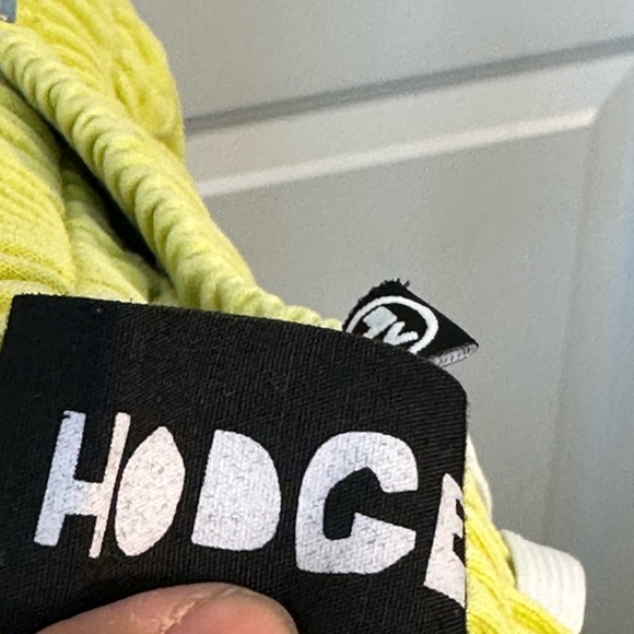 Liam Hodges Aponysus Lime Green Embroidered Heavy Streetwear Joggers, Size XL - Picture 4 of 11